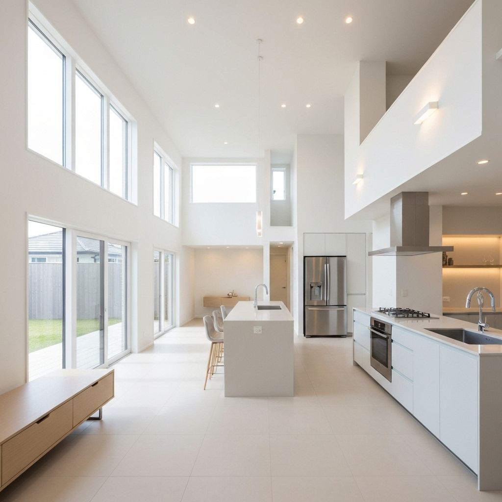 Clean, sparkling home interior